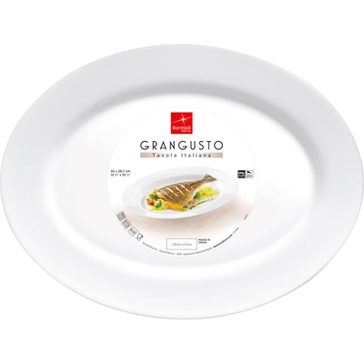 Oválny tanier na ryby, 35 x 26,7 cm | BORMIOLI ROCCO, Grangusto
