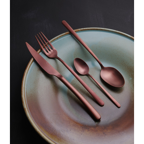 Jedálenský nôž 23,7 cm | FINE DINE, Amarone Bronze