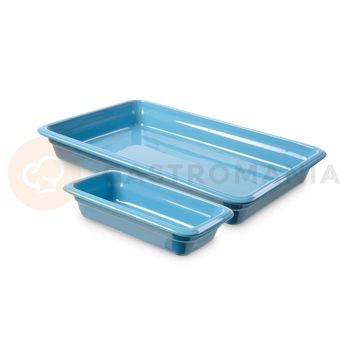 Porcelánová nádoba GN 1/1 65 mm, modrá | FINE DINE, 783351