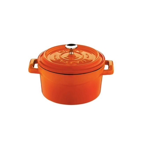 Oranžová liatinový mini hrniec 500ml | LAVA, 832134