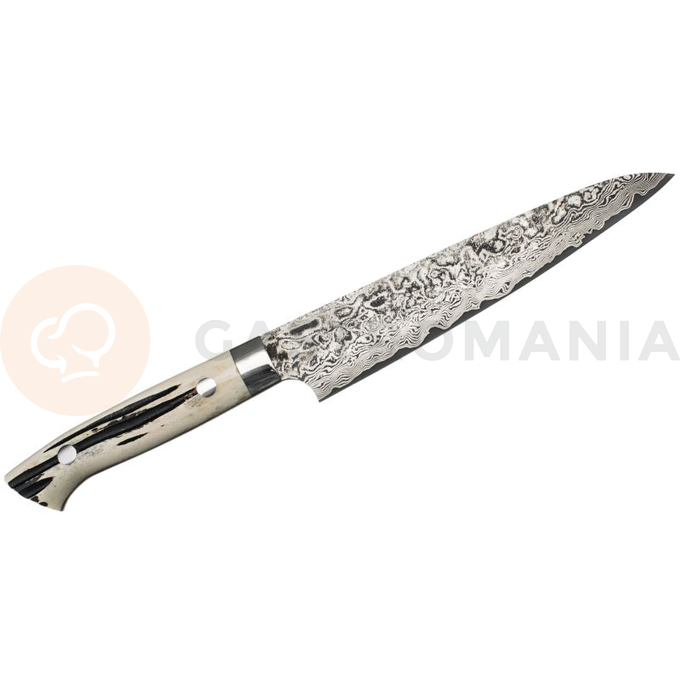 Nôž univerzálny, ručne kovaný, 13 cm R-3 | TAKESHI SAJI, HB-452