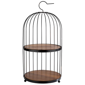 Kovový bufetový stojan ø260x540 mm | APS, Birdcage