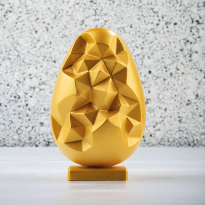 Forma na čokoládu - vajíčko s veľkonočným motívom, 96x150 mm, 170 g - KT188 | PAVONI, Picasso