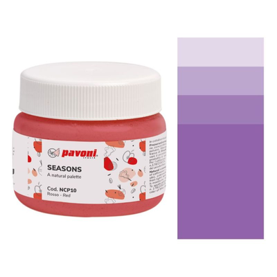 Prírodné farbivo, koncentrát v prášku - fialové, 80 g - NCP07 | PAVONI, Seasons