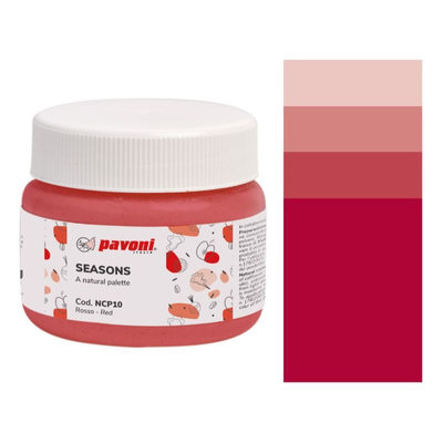 Prírodné farbivo, koncentrát v prášku - višňové, 80 g - NCP05 | PAVONI, Seasons