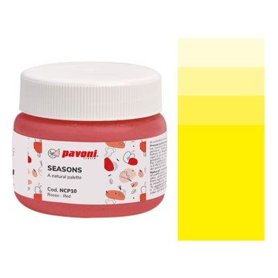 Prírodné farbivo, koncentrát v prášku - žlté, 80 g - NCP04 | PAVONI, Seasons