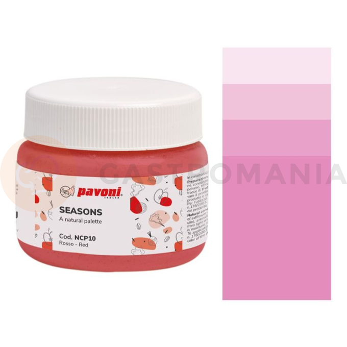 Prírodné farbivo, koncentrát v prášku - ružové, 80 g - NCP09 | PAVONI, Seasons