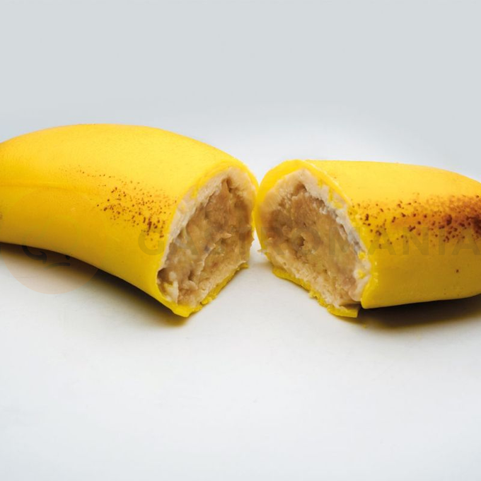 Silikónová forma na chuťovky, banán, 12 x jamôk, 300x175 mm, 40 ml - GG035S | PAVONI, Baby Banana
