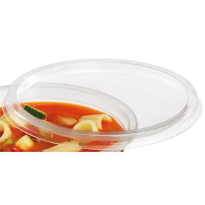 Okrúhle univerzálne veko na boxy Tusipack, 500 ks, priesvitné | CHEFFY, Tusipack W2 017C