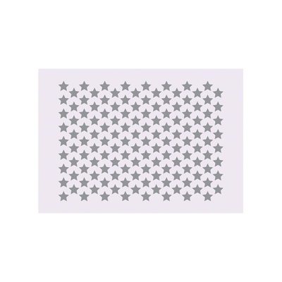 Dekoračná šablóna, Hviezdy - 60 x 40 cm - GD12 | MARTELLATO, DECORATIVE STENCIL