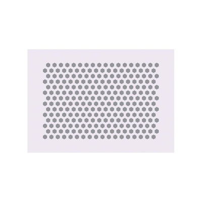 Dekoračná šablóna, Šesťuholníky - 60 x 40 cm - GD09 | MARTELLATO, DECORATIVE STENCIL