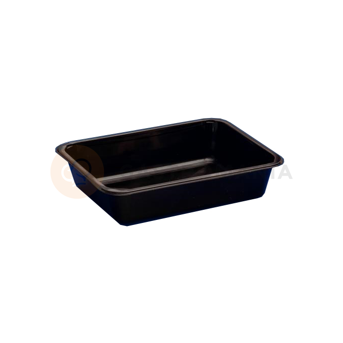 Čierny, 1 - komorový box, vhodný na zatavenie, 227x178x50 mm, 320 ks, hladký | CHEFFY, Matipack W1 621D