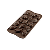 Forma na čokoládu a pralinky - ovocie, 35x32x16 mm, 11 ml - SCG32 Choco Fruits | SILIKOMART, EasyChoc