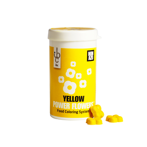 Žlté farbivo na čokoládu na báze kakaového masla Power Flowers&amp;#x2122;, 50 g | MONA LISA, CLR-19431-999