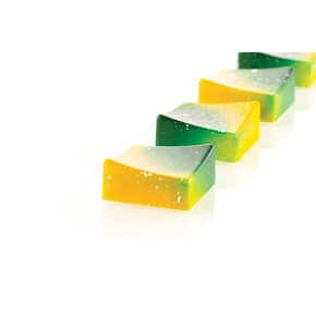 Tritanová forma na pralinky - vlna, 24 ks x 8 ml - Onda-P | SILIKOMART, Chocado