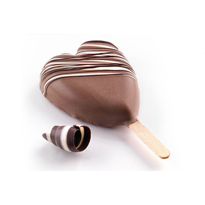 Formička na nanuky a chuťovky na drievku Gel03M Mini Heart-IC | SILIKOMART, Easy Cream
