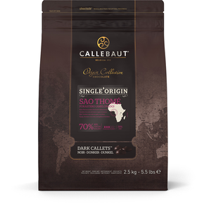 Horká čokoláda - kuvertura - Sao Thomé 70% Callets&amp;#x2122; 2,5 kg balenie | CALLEBAUT, SAOTHOME-E4-U70