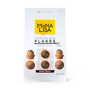 Vločky z horkej čokolády na dekoráciu, 1,5 - 2,7 mm, 5 kg balenie | MONA LISA, CHD-SP-4Z4-E0-U72