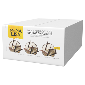 Dekoračné hoblinky z tmavej čokolády, 2,5 kg | MONA LISA, CHD-SV-22206E0-08B