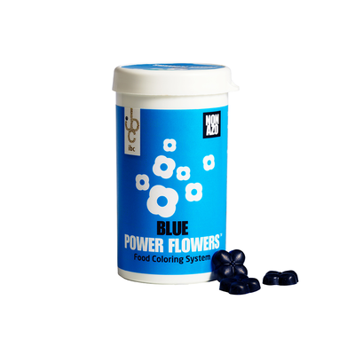 Modré farbivo na čokoládu na báze kakaového masla Power Flowers&amp;#x2122;, 0,5 kg | MONA LISA, CLR-19434-999