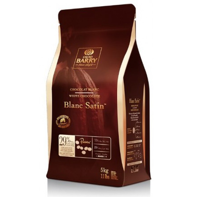 Biela čokoláda - kuvertura Blanc Satin&amp;#x2122; 29%, 5 kg balenie | CACAO BARRY, CHW-Q29SATI-E4-U72