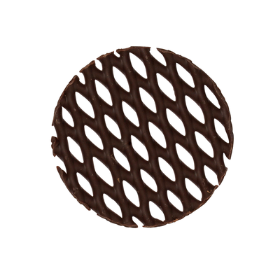 Čokoládová dekorácia, kruh XL, ø 160 mm - 18 ks | MONA LISA, CHD-GD-19837E0-999