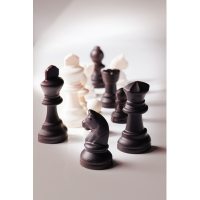 Forma na pralinky - šach, 10 ks x 11/36 g, 175x275 mm, 20CG01 | MARTELLATO, Chess Game