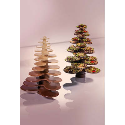 Forma na pralinky - vianočný strom, 2 ks x 290 g, 275x175 mm, 20CT01 | MARTELLATO, Christmas Trees