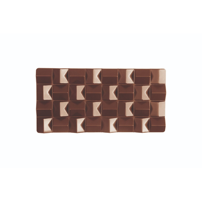 Tritanová forma na čokoládové tabuľky - 3 x 100g, 154x77x11 mm - PC5012FR | PAVONI, Pixie