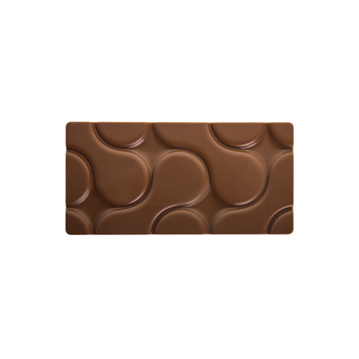 Tritanová forma na čokoládové tabuľky - 3 x 100g, 154x77x8 mm - PC5007FR | PAVONI, Flow