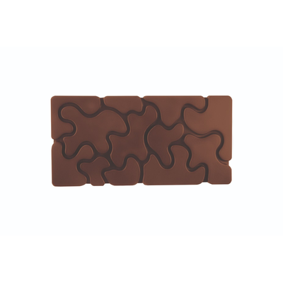 Tritanová forma na čokoládové tabuľky - 3 x 100g, 154x77x8 mm - PC5011FR | PAVONI, Camouflage