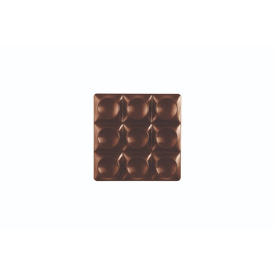 Tritanová forma na čokoládové tabuľky - 6 x 50g, 70x70x10,5 mm - PC5013FR | PAVONI, Mini Bricks