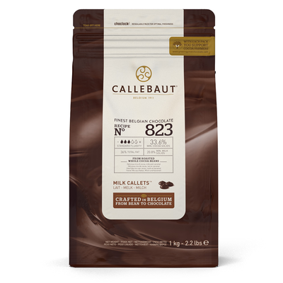 Mliečna čokoláda 33,6% Callets&amp;#x2122; 1 kg balenie | CALLEBAUT, 823-E1-U68
