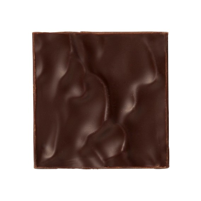 dekorácia z tmavej čokolády, štvorec Jura vlna, 30x30 mm - 150 ks | MONA LISA, CHD-PS-19830E0-999