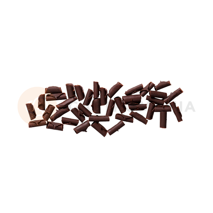 Dekoračné lístky z tmavej čokolády Blossoms, 5 - 9 mm, 4 kg | MONA LISA, CHD-BS-22301-75A