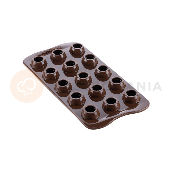 Forma na čokoládu a pralinky - vajce 3D, 23x30 mm, 8 ml - Choco Drop | SILIKOMART, EasyChoc