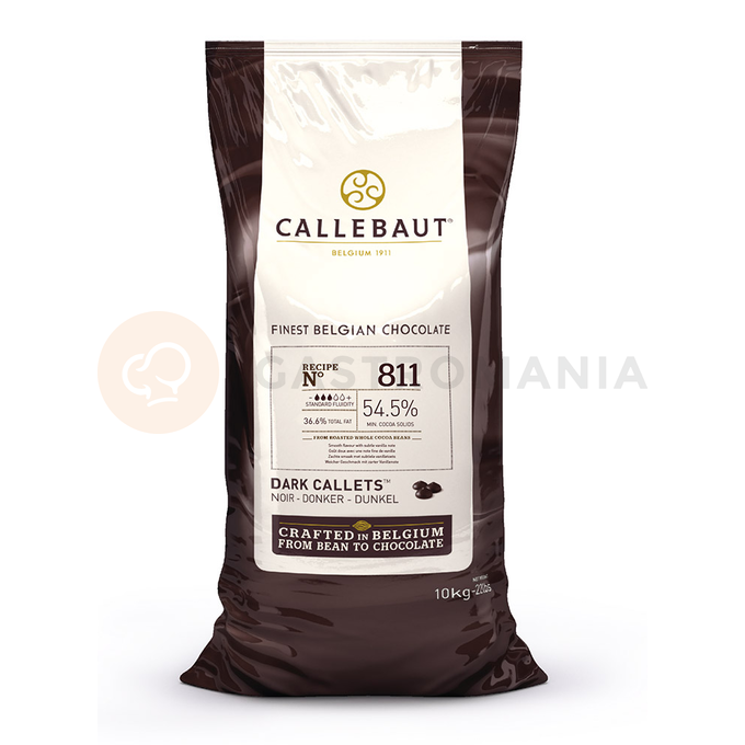 Horká čokoláda 54,5% Callets &amp;#x2122; 10 kg balenie | CALLEBAUT, 811NV-01B
