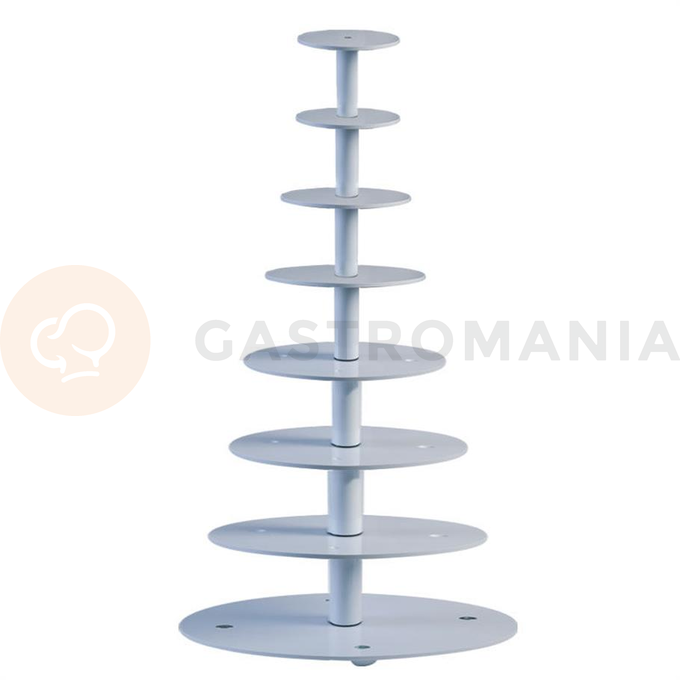 Plastový stojan na tortu - 8 poschodí 16 - 20 - 26 - 32 - 40 - 45 - 50 - 55 cm - 80-2008 | MARTELLATO, PLASTIC DUMMIES