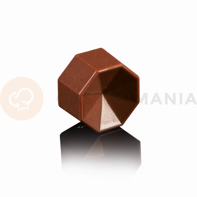 Polykarbonátová forma na pralinky - osemuholník, 28 ks x 11 g - MA1010 | MARTELLATO, Prisma
