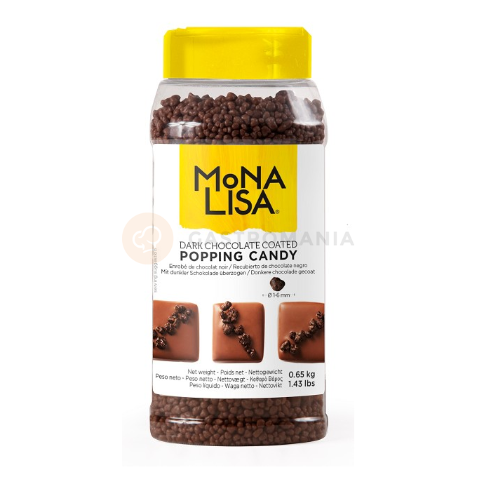 Praskavé kúsky cukru v horkej čokoláde, 0,65 kg | MONA LISA, CHD-PN-6330-EX-999