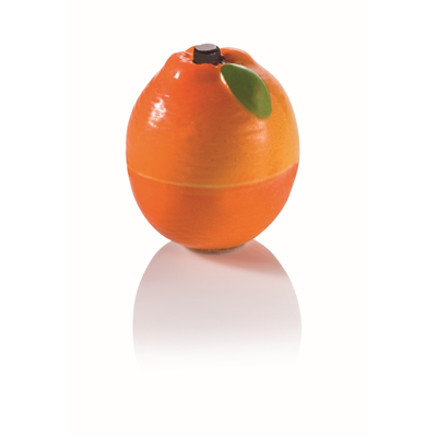 Polykarbonátová 3D forma na pralinky - pomaranč, 28 ks x 12 g, 27x30 mm, 20FRUIT05 | MARTELLATO, ChocoFruit
