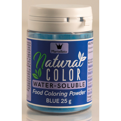 Prírodné farbivo v prášku - modrá, 25 g - 40LCPN202 | MARTELLATO, Natural Color