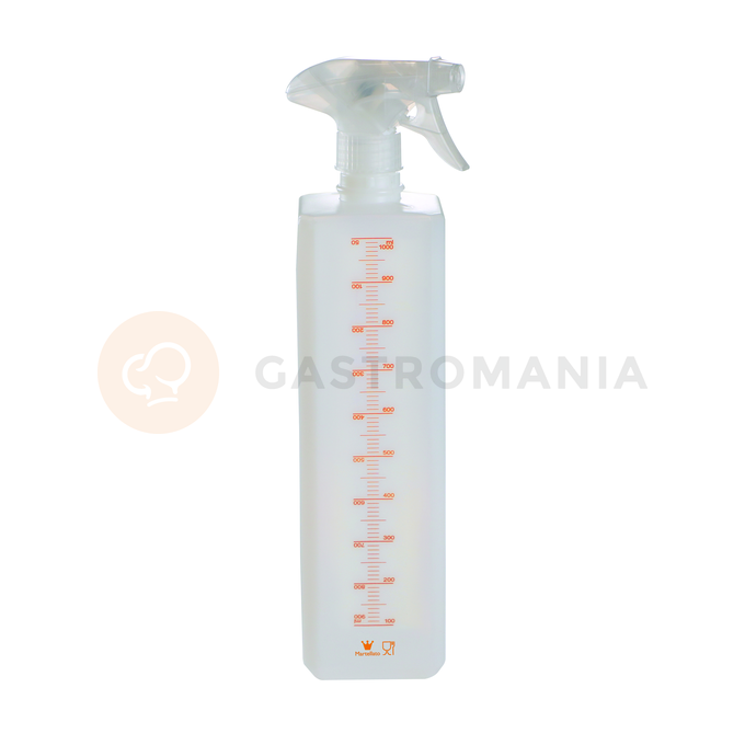 Fľaša s rozprašovačom, 1000 ml, 70x70x300 mm - FLACONE2 | MARTELLATO, Bottles