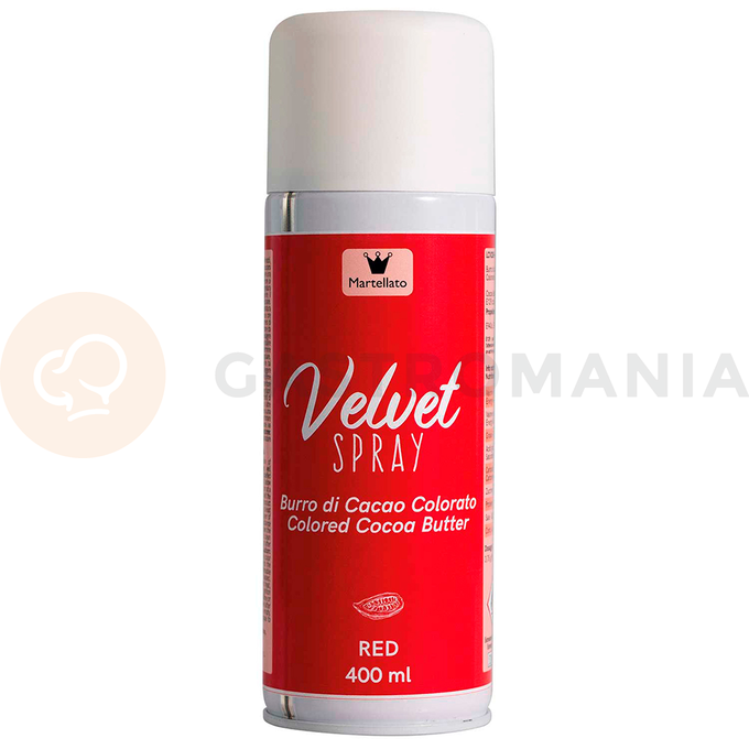 Zamat v spreji, červený, 400 ml - LCV208 | MARTELLATO, Velvet Spray