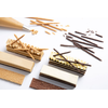 Dekorácia, tužka Slim karamelová čokoláda 110 mm - 200 ks | MONA LISA, CHK-PC-22354E0-999