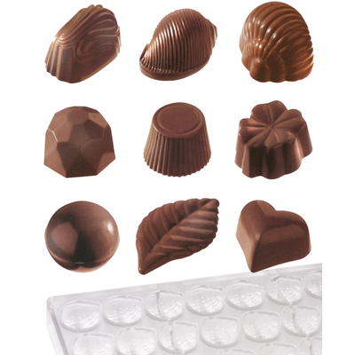 Podložka z polykarbonátu na čokolády, okrúhla | CONTACTO, 6751/007