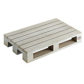 Mini lopárik na servírovanie pokrmov 200x130 mm, šedé | CONTACTO, 3898/201