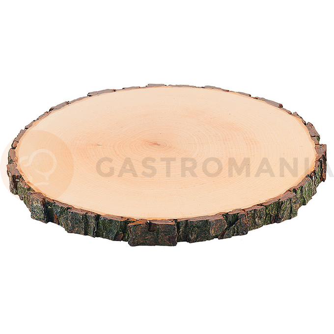 Okrúhly drevený podnos, priemer 230-260 mm | CONTACTO, 3863/026