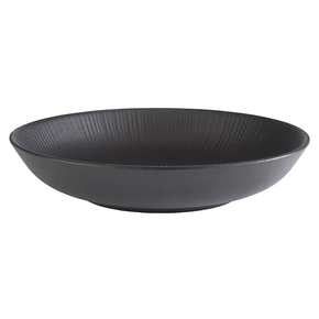 Čierna melamínová misa, priemer 30 cm | APS, Nero
