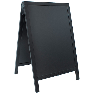 Informačná tabuľa drevená 550x850 mm, čierna | CONTACTO, 7696/085